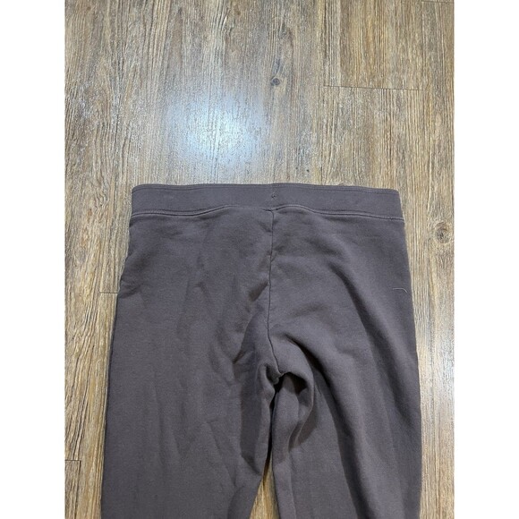 Skims Cotton Jersey Fold Over Flares Brown Size XS Wide Leg Stretch - Picture 9 of 14